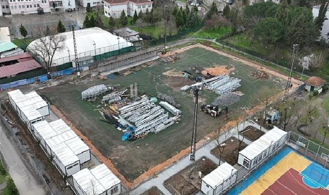 Ferruh Duygu Spor Sahası yenileniyor