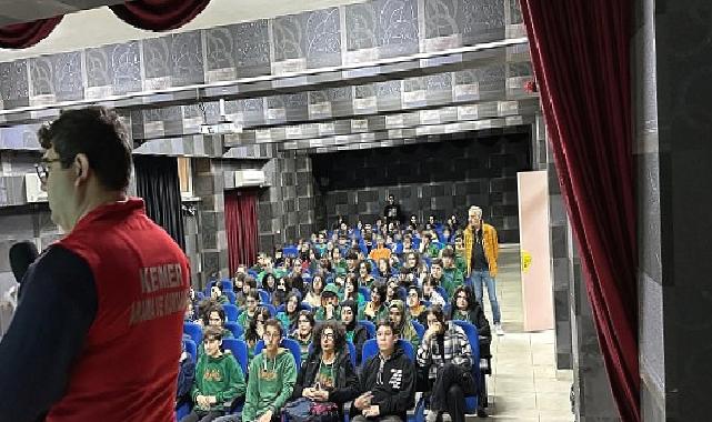 Kemer Belediyesi’nden okullarda deprem farkındalık eğitimi