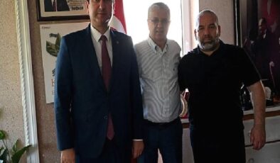 AKATÜB Başkanı Atahan’dan Başkan Topaloğlu’na ziyaret