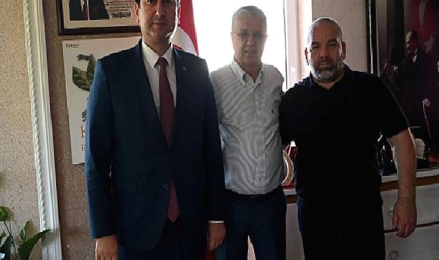 AKATÜB Başkanı Atahan’dan Başkan Topaloğlu’na ziyaret