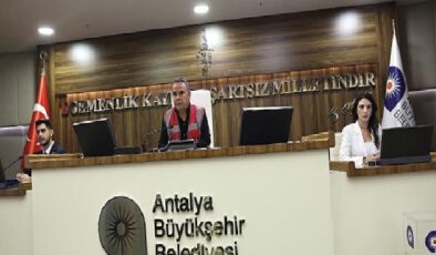 Antalya Büyükşehir Belediye Meclisi yeni dönemin ilk toplantısını yaptı