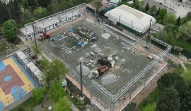 Ferruh Duygu Spor Sahasında hummalı çalışma