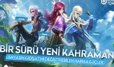 Honor of Kings yeni güncellemelerle oyunseverlerin karşısında