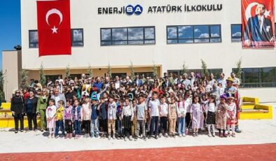 Sabancı Vakfı ve Enerjisa Enerji’nin iş birliğiyle hayata geçen Enerjisa Atatürk İlkokulu Hatay’da açıldı.