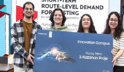 Samsung’un UNDP Türkiye iş birliğiyle hayata geçirdiği Innovation Campus programının mezunları projelerini sundu