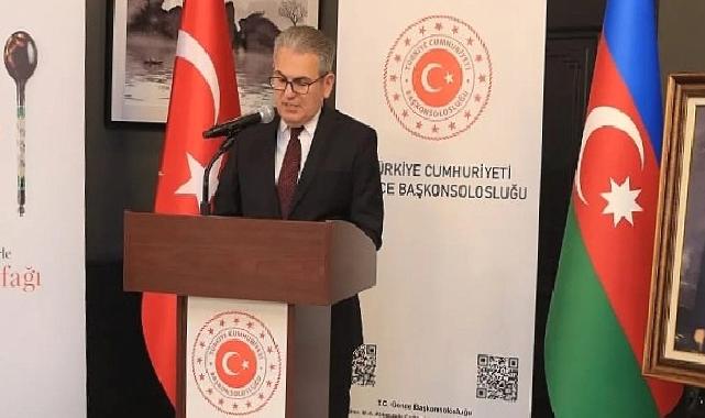 Ege Üniversitesi gastronomi ekibi Gence’de Ege Mutfağını tanıttı