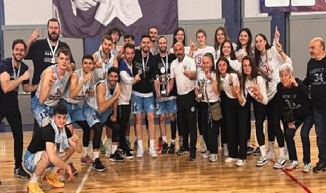 Erkek Basketbol Takımı Avrupa Şampiyonluğu’nu hedefliyor! Üsküdar Üniversitesi Erkek Basketbol takımı Süper Lig Şampiyonu oldu!