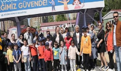 Küçükçekmece’deki Trafik Eğitim Parkı’nda Özel Çocuklara Özel Eğitim