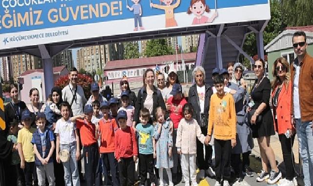 Küçükçekmece’deki Trafik Eğitim Parkı’nda Özel Çocuklara Özel Eğitim
