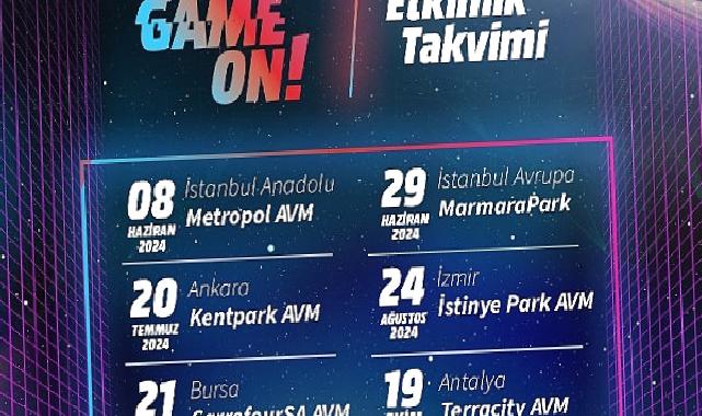 GameZone Game On Etkinliği tüm heyecanıyla devam ediyor!