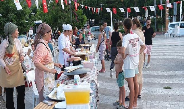 Kemer’de üreten ev hanımları kermesi