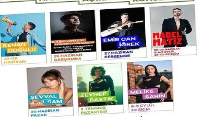 Paribu Harbiye Açıkhava Konserleri Başlıyor
