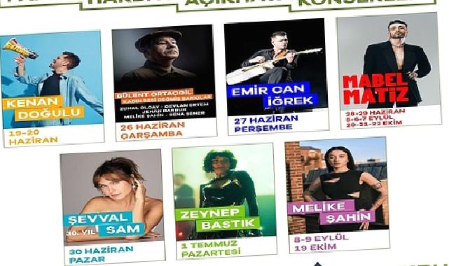 Paribu Harbiye Açıkhava Konserleri Başlıyor
