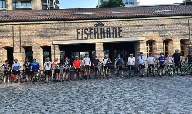 Yüzlerce Bisiklet Fişekhane’de Buluşuyor