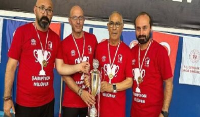 Nilüfer BUGES namağlup şampiyon